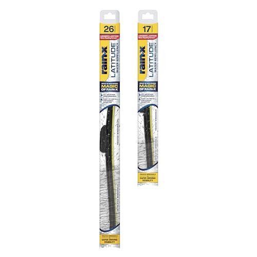 Rain-X 810195 Latitude 2-In-1 Water Repellent Wiper Blades