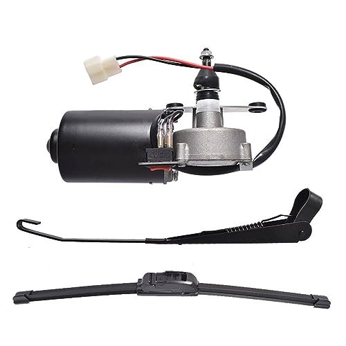 Silscvtt 12V Electric Windshield Wiper Motor Hard Coated...
