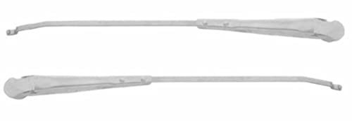 Stainless Steel Wiper Arms, Pair, Compatible with Chevy...