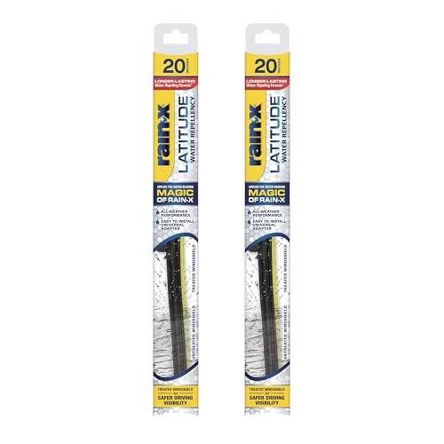 Rain-X 810166 Latitude 2-In-1 Water Repellent Wiper Blades,...