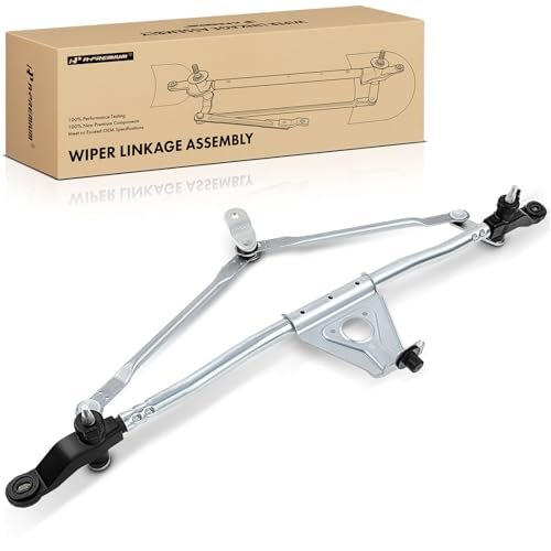 A-Premium Front Windshield Wiper Transmission Linkage...