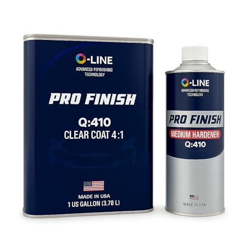 2K Clear coat Automotive Paint Kit – High Gloss 1