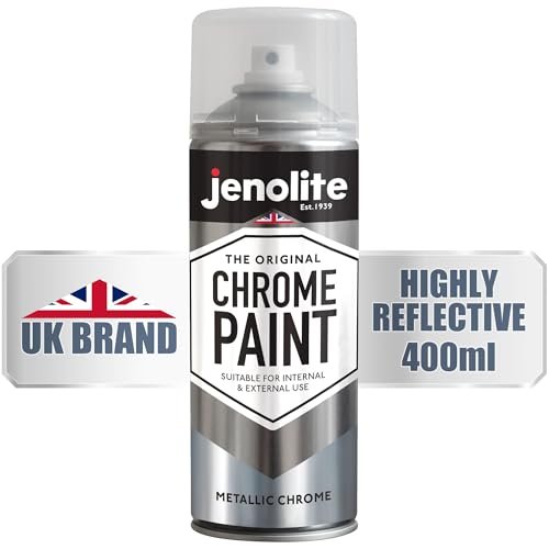 JENOLITE Chrome Spray Paint - Smooth Chrome Finish