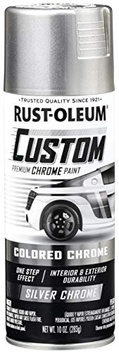 Rust-Oleum 340558 Automotive Custom Chrome Spray Paint, 10...
