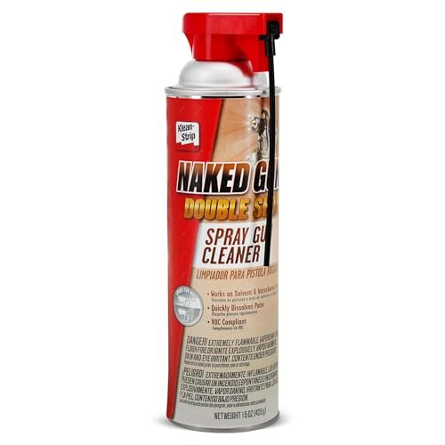 KLEAN-STRIP Naked Gun Spray Gun Cleaner, Powerful Aerosol...