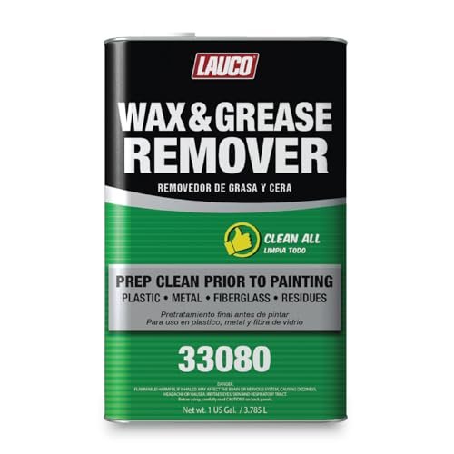 LAUCO Wax and Grease Remover 1 Gallon Multi-Surface Paint...