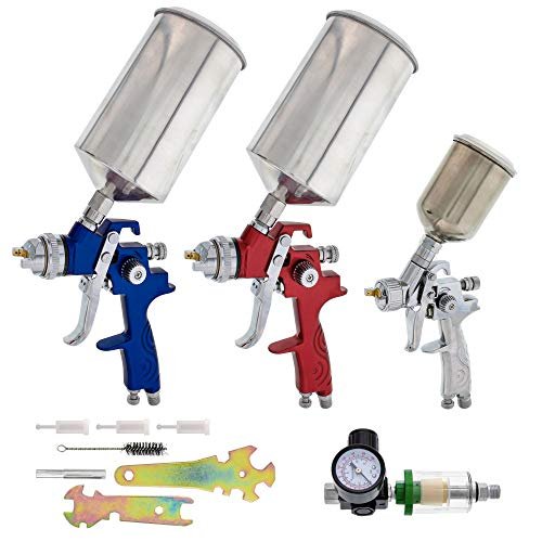 TCP Global HVLP Spray Gun Kit for Auto Paint and