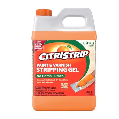 Citristrip® Stripping Gel, Citrus Stripper Paint Remover,...