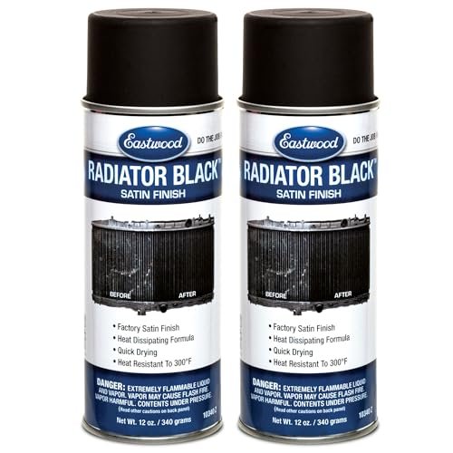 Eastwood High Heat Resistant Radiator Spray Paint Satin...