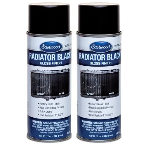 Eastwood High Heat Resistant Radiator Spray Paint Gloss...