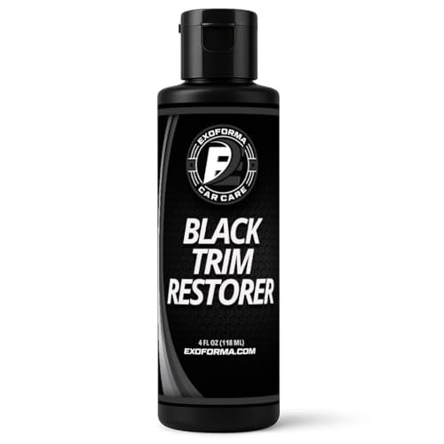 ExoForma Black Trim Restorer - Unique Dye-Infused Restores...