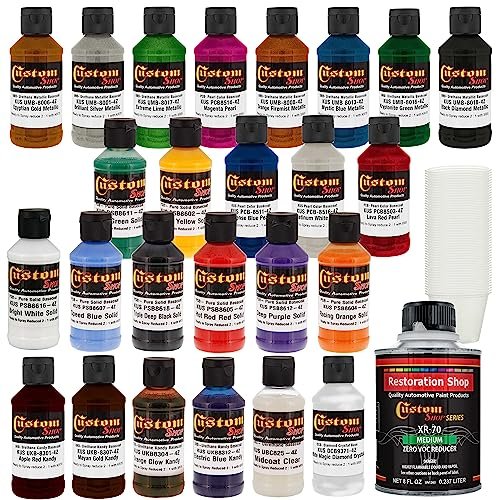 24 Color Starter Set for Custom Paint Jobs Kustom Shop