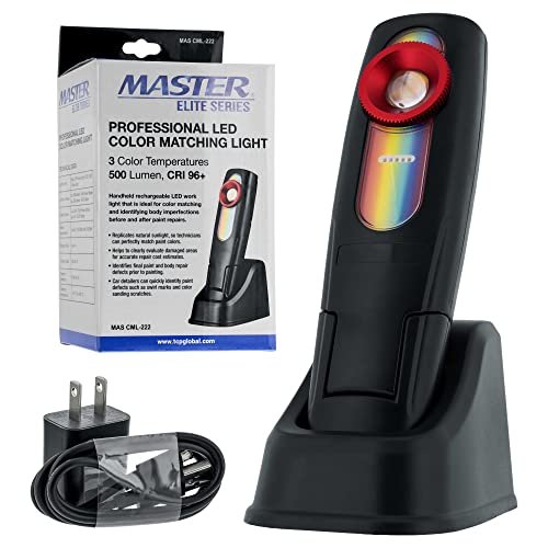 Master Elite - LED Color Matching Light, Exact Match.