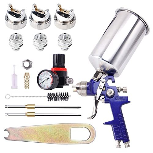 BANG4BUCK Professional HVLP Gravity Feed Air Spray Gun Kit.