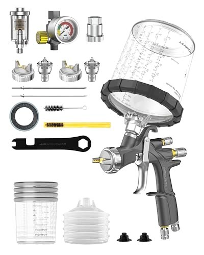 InoKraft D1 LVLP Air Spray Gun Premium Kit.
