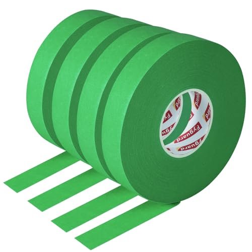 4 Pack Automotive Refinish Masking Tape 17mm×50m Heat...
