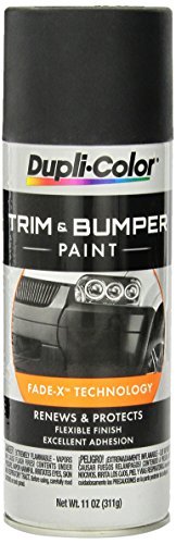 Dupli-Color ETB101000 Trim and Bumper Spray Paint Black