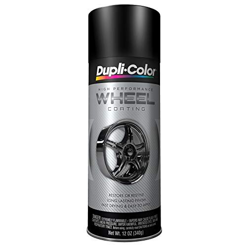 Dupli-Color HWP104 High Performance Wheel Paint - Black...