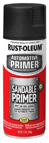 Rust-Oleum 249418 Automotive Sandable Primer Spray, 12 oz,...