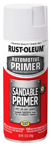 Rust-Oleum 260737 Automotive Sandable Primer Spray, 12 oz,...