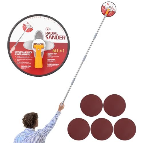 Cagaloi Pole Sander for Drywall, 86-inch Manual Hand Sander.