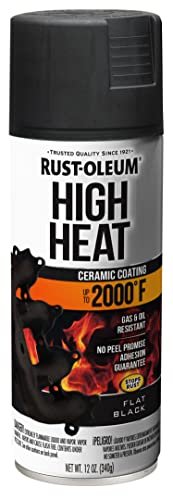Rust-Oleum 248903 Automotive High Heat Spray Paint, Flat...