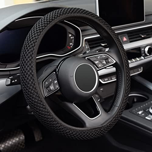 KAFEEK Elastic Stretch Steering Wheel Cover,Warm in Winter...