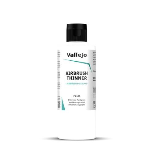 Vallejo - Airbrush Thinner for Acrylic Paints 200ml Bottle.