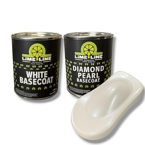 LiME LiNE Diamond Pearl White Tri-Stage Automotive Paint Kit
