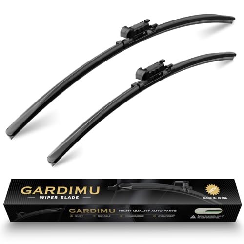 GARDIMU Front Windshield Wipers, 2-Piece Set for BMW 3...