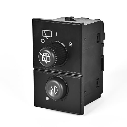 Rich Rear Wiper Switch Fog Lamp Switch Cadillac GMC Yukon.