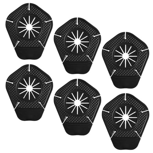 6pcs Windshield Wiper Hole Covers, Black Rubber Car...