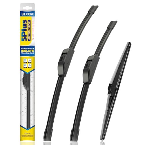 5 PLUS® Silicone Windshield Wipers Replacement for Toyota...