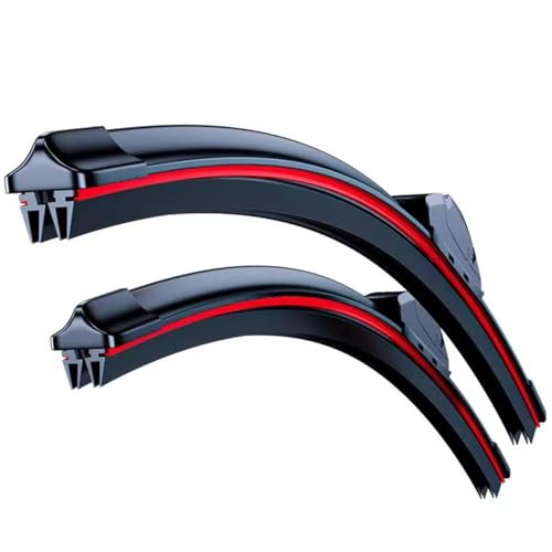 JSE Front Windshield Wiper Blades, 24″x 18″Universal...