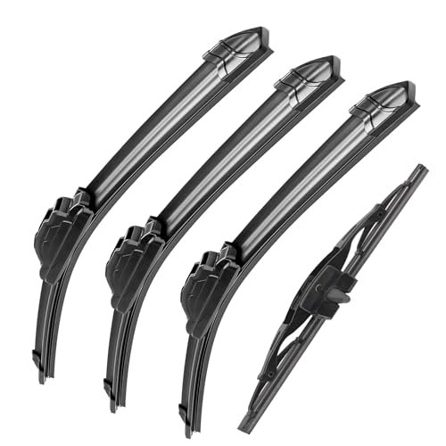 ATTKE Front Wiper Blades and Rear Wipers for Toyota FJ