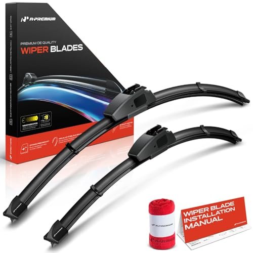 A-Premium Windshield Wiper Blades Compatible with Honda...