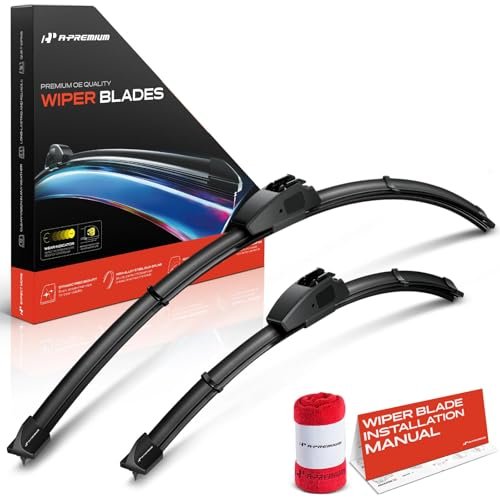 A-Premium Pack of 2 Windshield Wiper Blades for Hyundai...