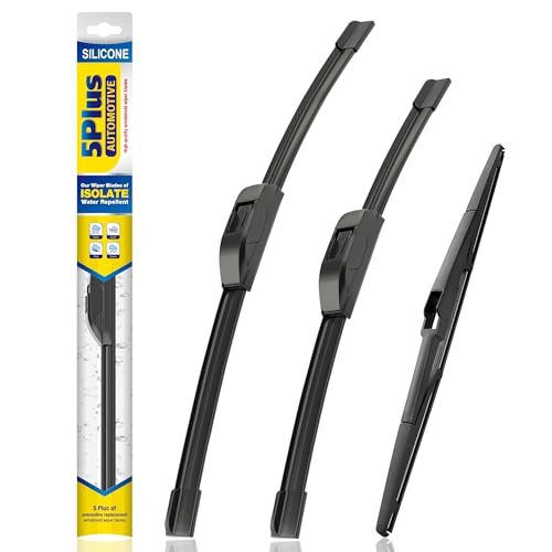 5 PLUS® Silicone Windshield Wipers Replacement for Hyundai...