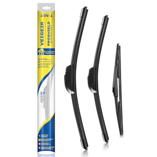 3 Pack Windshield Wiper Blades Compatible with Jeep...