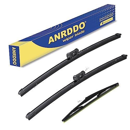 3 wipers Replacement For 2016 2017 2018 Lexus RX350 RX450h