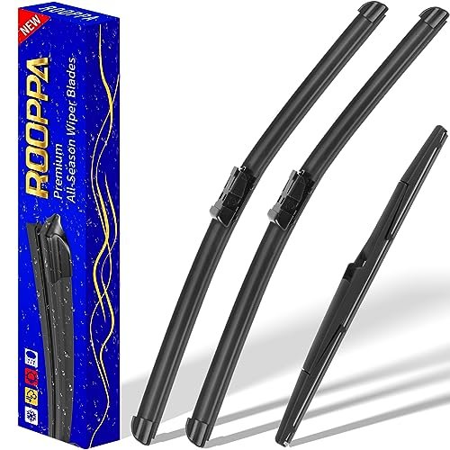 3 wipers Replacement for 2016-2021 Lexus RX350/2016-2022...