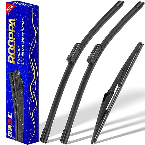 3 wipers Replacement for 2017-2022 2023 Mazda CX-5 CX-9...