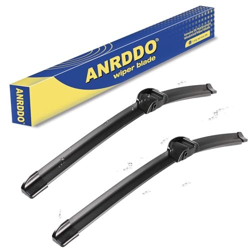 ANRDDO Wipers Factory Replacement for MBZ S CL Windshield.