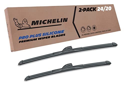 Michelin 40-2420SPBA Pro Plus Silicone Twin Pack Wiper...