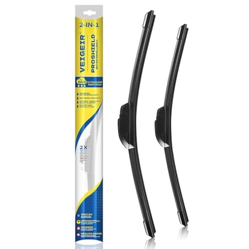 VEIGEIR 24 inch + 24 inch Windshield Wiper Blades for