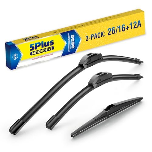 5 PLUS Replacement For TOYOTA RAV4 2024 Wiper Blades.