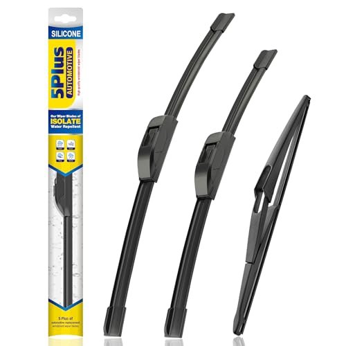 5 PLUS® Silicone Windshield Wipers Replacement for Nissan...