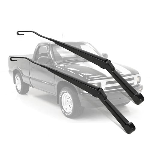 For S10 Windshield Wiper Arm Pair Kit 1994-2004 Chevrolet.