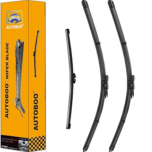 3 Wiper Blades Replacement for Ford Explorer Front and Rear