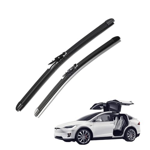 COOLKO Windshield Silicone Windscreen Wiper Blades with...